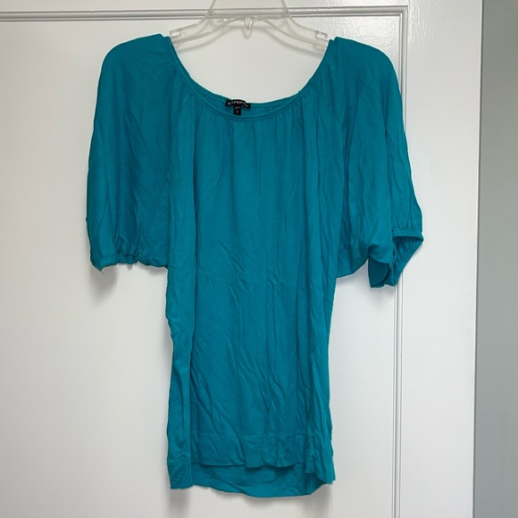 Express Tops - Express turquoise top